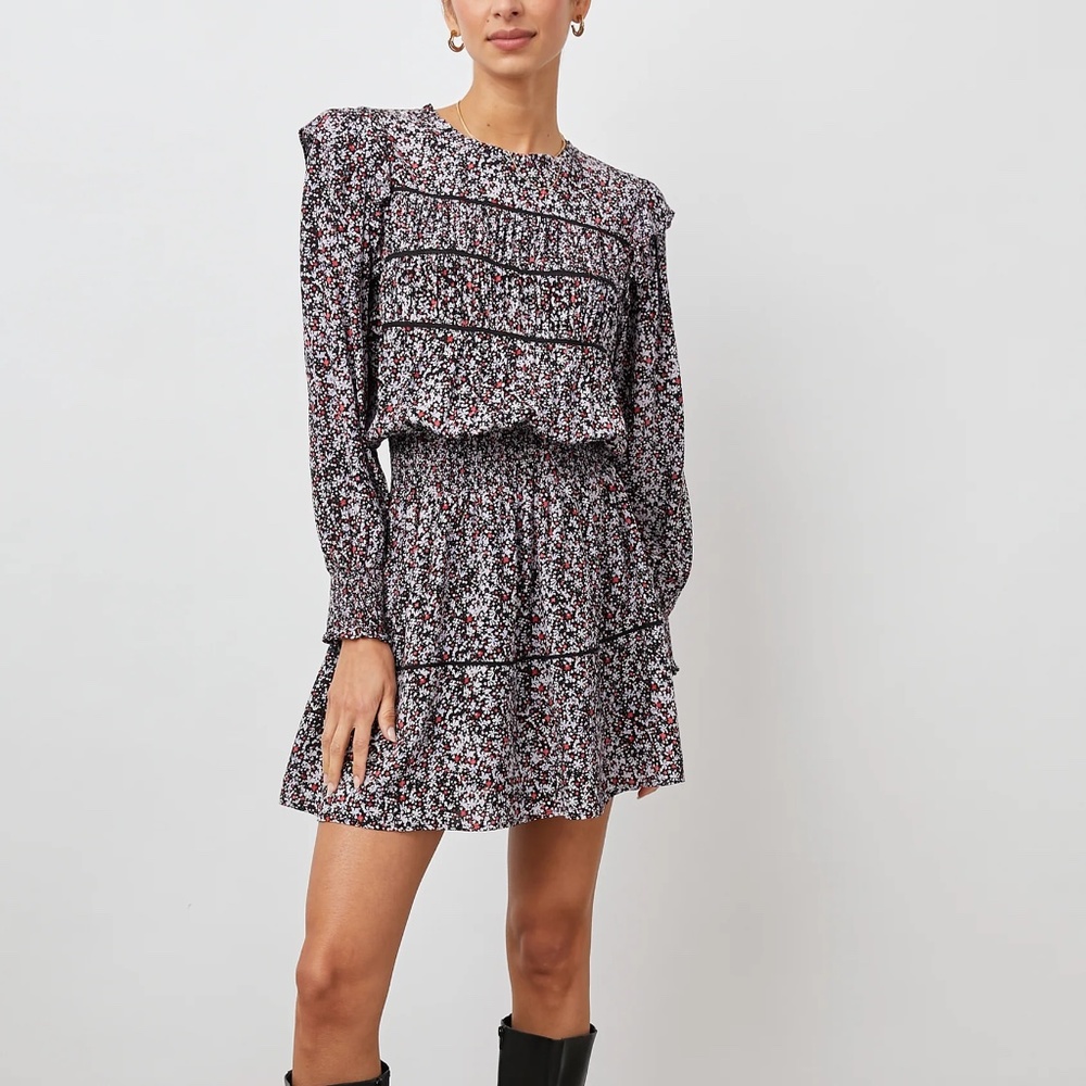 Rails Faren Long Sleeve Floral Dress